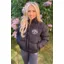 Eclat Equestrian Puffer Jacket - Black